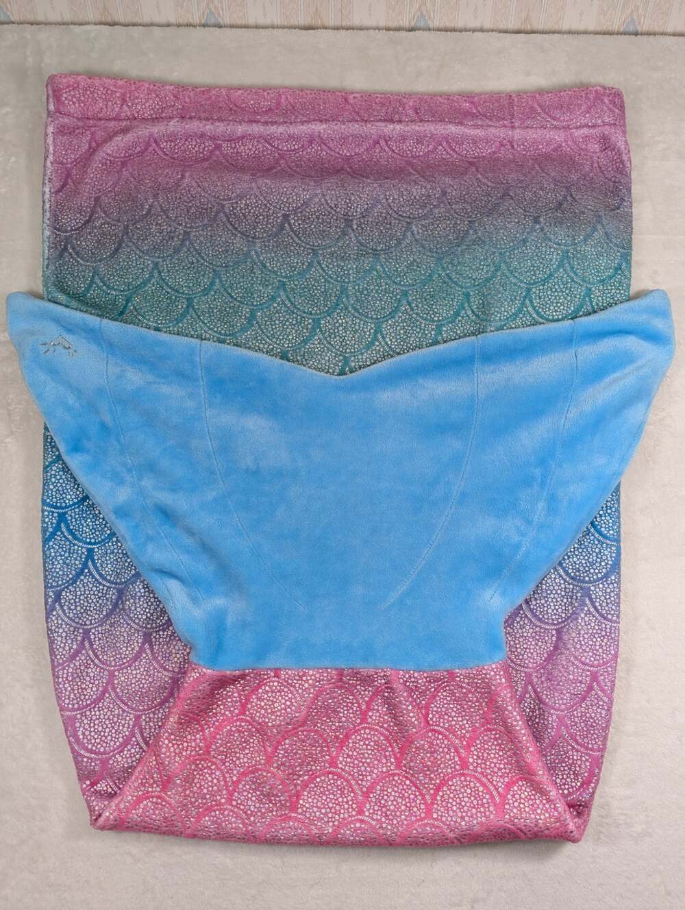 Mermaid Throw Blanket Large Adult Size